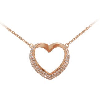 Heart Pendant Rose Gold