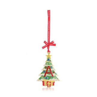 ALPHABET CHRISTMAS TREE DECORATION - A