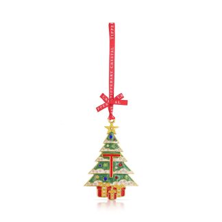 Alphabet Christmas Tree Decoration - Letter T