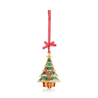 ALPHABET CHRISTMAS TREE DECORATION - V