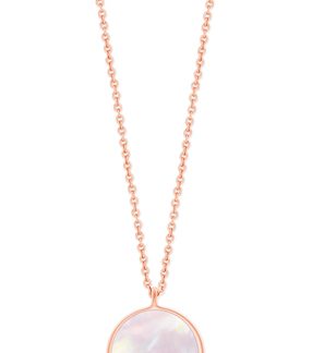Full Moon Pendant - Rose Gold