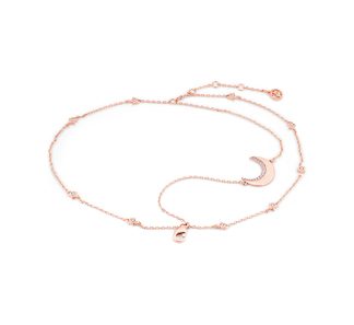 Half Moon Bracelet - Rose Gold