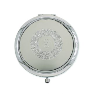 Crystal Compact  Mirror