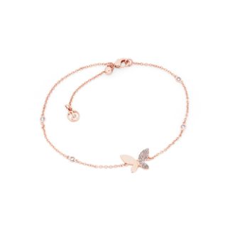 Butterfly Rose Gold Bracelet