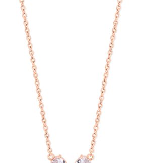 Butterfly Clear Diamond Pendant