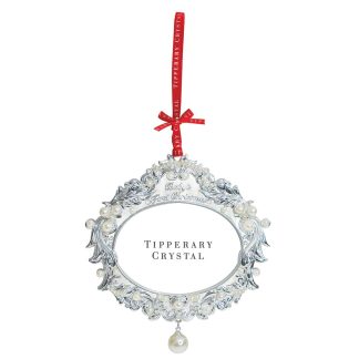 Pearl 1st Christmas Frame Decoration