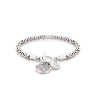 ROMI SILVER POPCORN CHAIN BRACELET