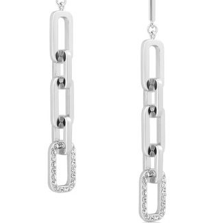 ROMI SILVER CHAIN EARRINGS