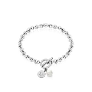 ROMI SILVER PEARL BRACELET