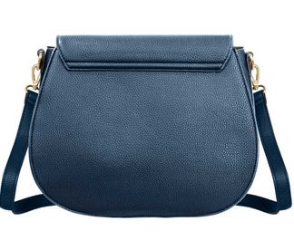Savoy Large Satchel Bag Navy