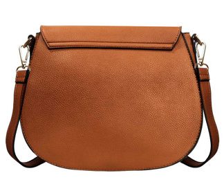 Savoy Large Satchel Bag Brown