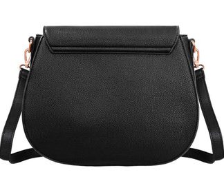 Savoy Large Satchel Bag Black