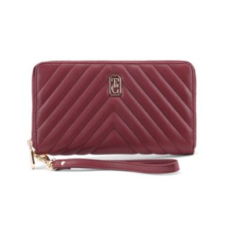 Chevron Burgundy Wallet