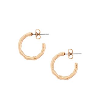 TC SMALL HOOP BAMBOO EARRINGS GOLD