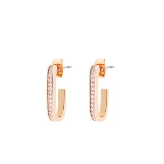 TC J EARRINGS GOLD