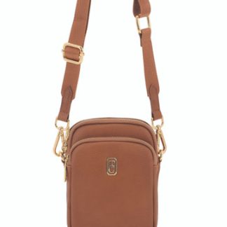 Naples Mini Cross Body Bag - Tan - NEW 2024