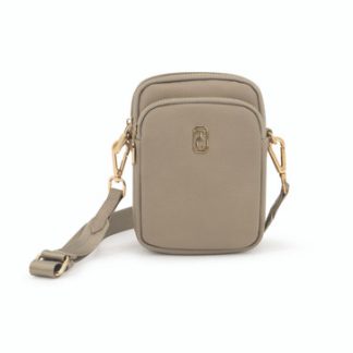 Naples Mini Cross Body Bag - Greige - NEW 2024