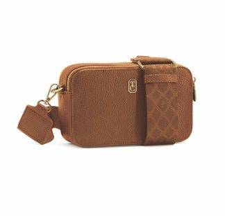 MIAMI MINI CROSSBODY WITH SHOULDER STRAP TAN