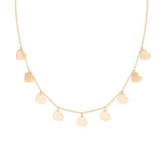 NINE HEART NECKLACE GOLD - NEW 2024