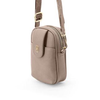 Eden Mini Cross Bag - Greige - NEW AUTUMN 2024