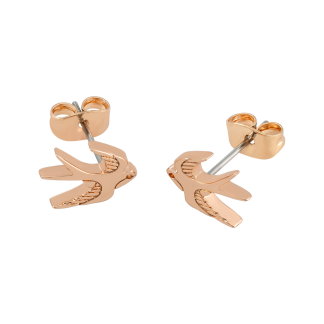 TC SWALLOW STUD EARRINGS - ROSE GOLD  - NEW 2025