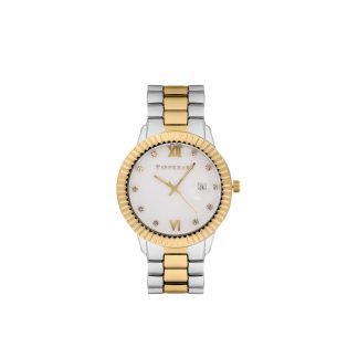 GRENADIER LADIES WATCH GOLD/SILVER STRAP - NEW 2025