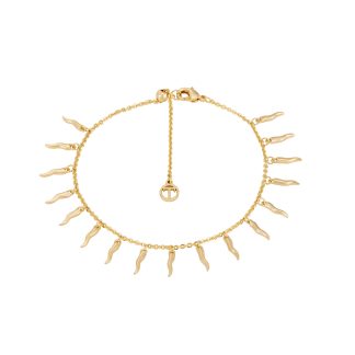 TC SOLEIL SUN RAYS CHARM BRACELET GOLD - NEW 2025