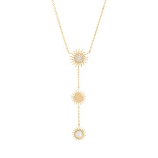 TC SOLEIL PEARL & SUN DROP PENDANT - NEW 2025