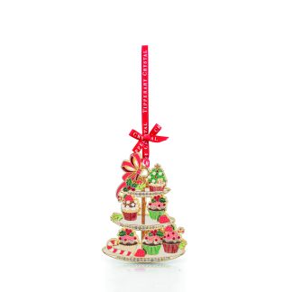 Sparkle Tea Cake Stand Decoration - NEW 2025