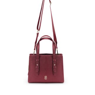 TC MADISON HANDBAG BURGUNDY