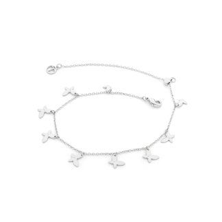 NINE BUTTERFLIES BRACELET SILVER