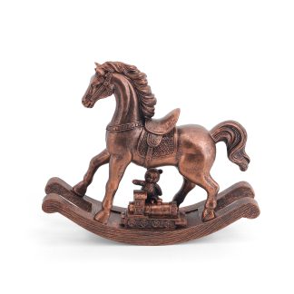 Tipperary Bronze Ornament - Rocking Horse - NEW WINTER 2025