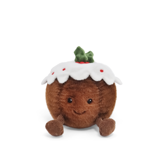 GOSH! CHRISTMAS PUDDING SOFTIE 20CM - NEW FOR CHRISTMAS 2026