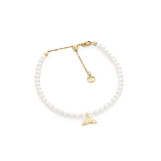 Tc Under The Sea - Pearl & Whale Tail Bracelet