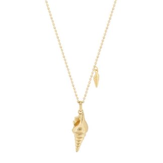 Tc Under The Sea - Sea Shell Pendant Gold