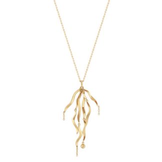 Tc Under The Sea - Seaweed Pendant Gold